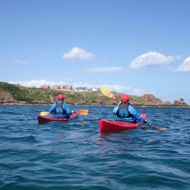 Kayaking in Northumberland with Active 4 Seasons