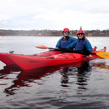 Kayaking in Northumberland with Active 4 Seasons