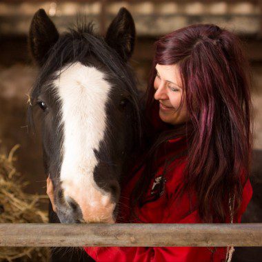 Dani And Hamish Hugging Eat Sleep Ride