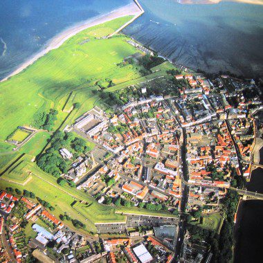 Berwick Elizabethan Walls Aerial