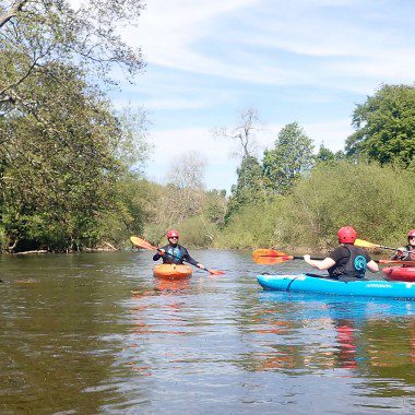 Kayaking in Northumberland with Active 4 Seasons