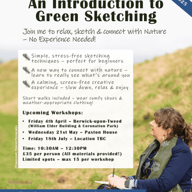 Green Sketching Workshops 2025 Poster